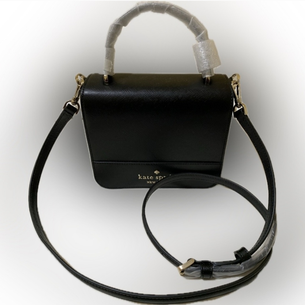 NWT Kate Spade Elegant Black Crossbody Bag - Picture 7 of 8